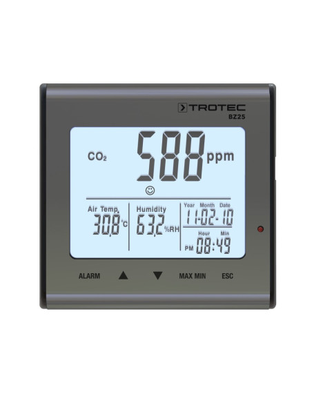 TROTEC BZ25 CO2 mjerač kvalitete zraka