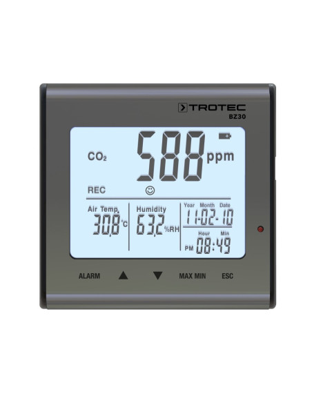 TROTEC BZ30 CO2  Data Logger