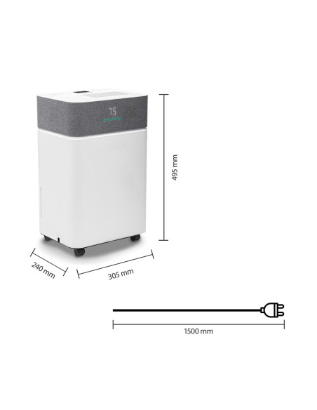 TROTEC TTK 63 E odvlaživač zraka s WiFi upravljanjem