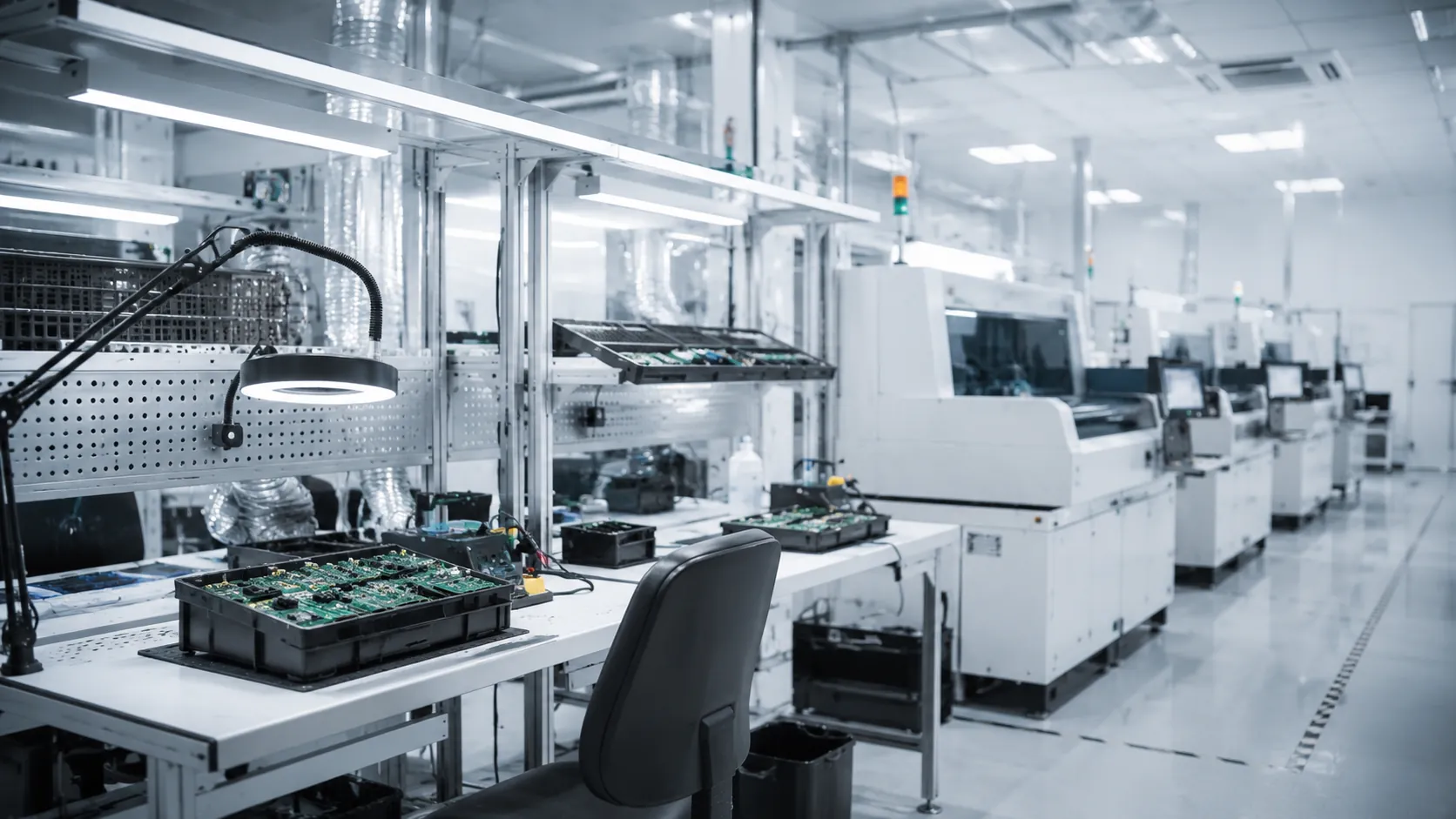 Proizvodnja elektroničkih komponenti u kontroliranim uvjetima