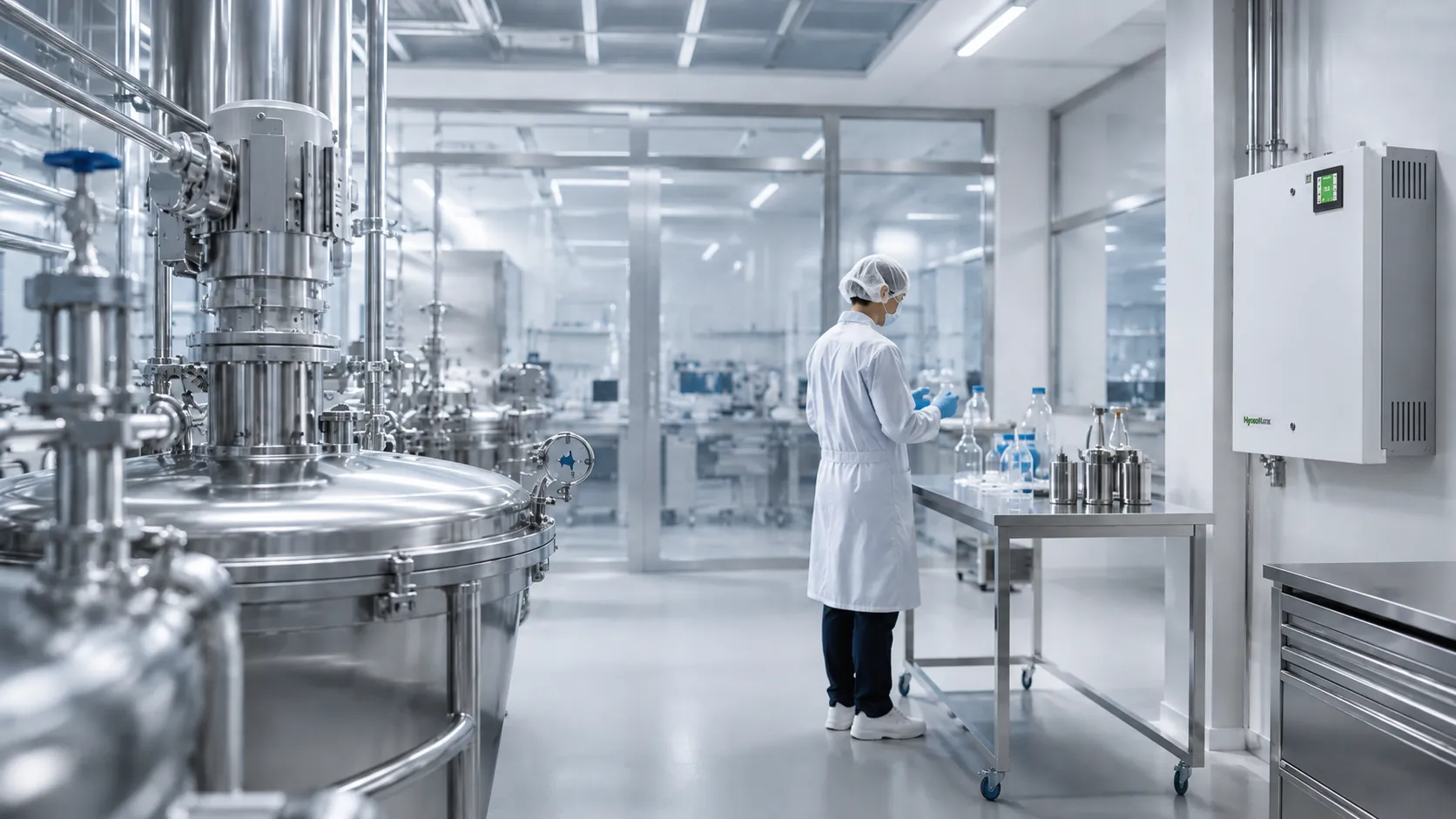 Industrijski proizvodni pogon s kontroliranom mikroklimom