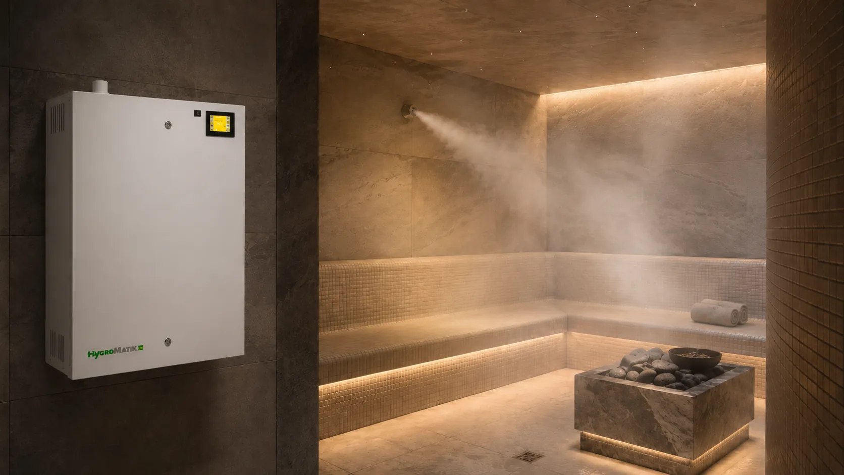 Parna kupelj u profesionalnom spa i wellness centru