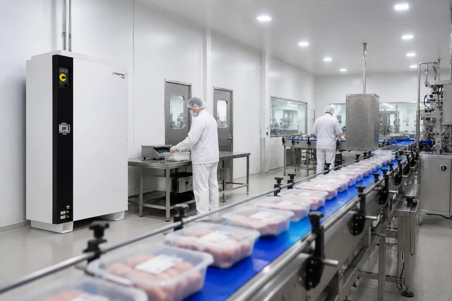 Odvlaživanje zraka u prehrambenoj industriji